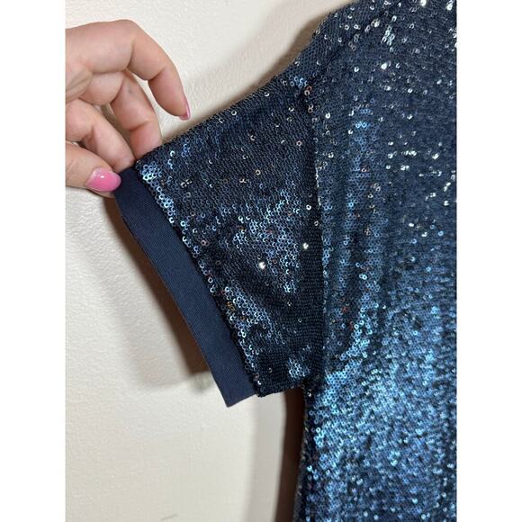 Anthropologie Moulinette Soeurs Interstellar Sequin Dress Women's Small - Picture 10 of 11